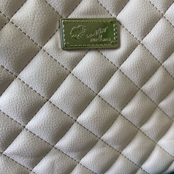 Betsey Johnson Lavender Quilted Crossbody Bag - Picture 2 of 10